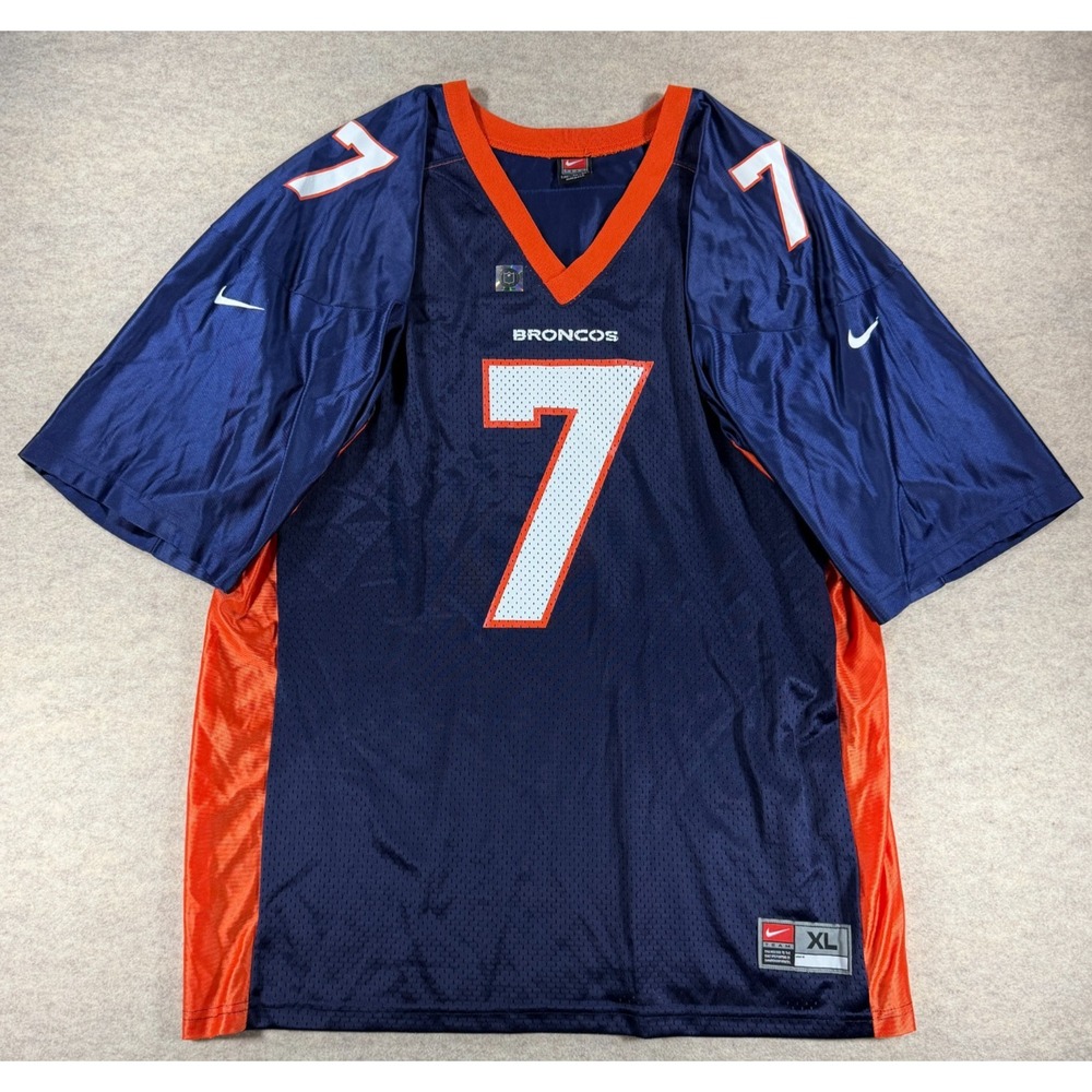 Vintage 90s Nike John Elway Denver Broncos #7 Jersey Men's XL Made USA